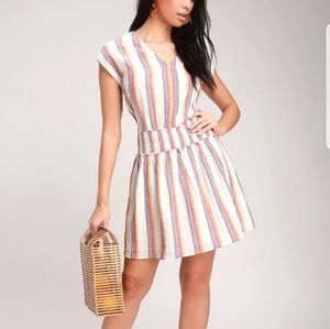Lulus  striped dress